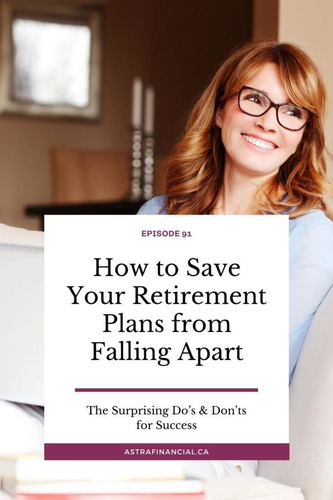 How to Save Your Retirement Plans from Falling Apart